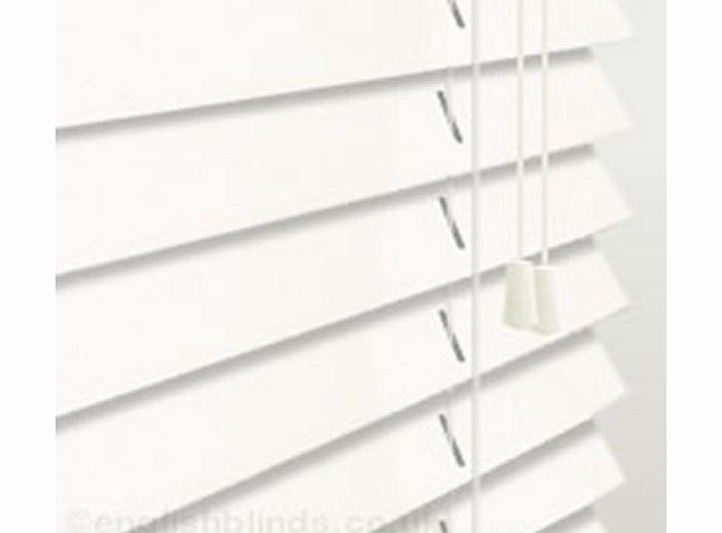 English Blinds 50mm Ivory Cream - Made To Measure Wooden Blinds - Luxury Made to Measure