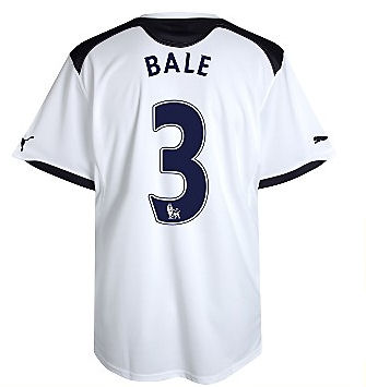 Puma 2010-11 Tottenham Puma Home Shirt (Bale 3)