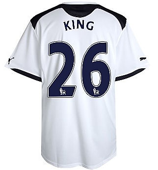 English teams Puma 2010-11 Tottenham Puma Home Shirt (King 26)