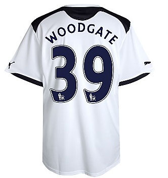 Puma 2010-11 Tottenham Puma Home Shirt (Woodgate 39)