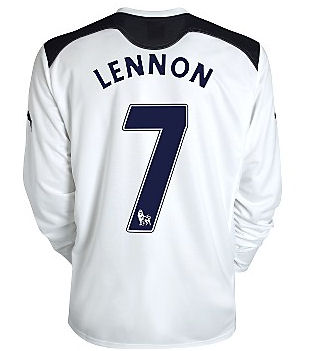 English teams Puma 2010-11 Tottenham Puma Long Sleeve Home Shirt