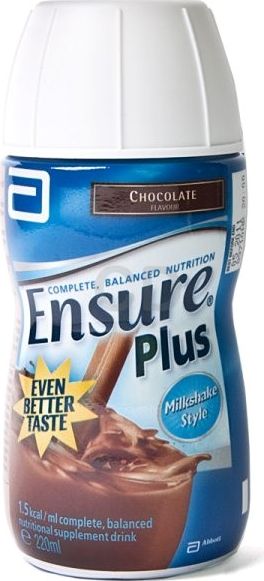 Ensure, 2102[^]0070851 Plus Milkshake Chocolate - 12 Pack