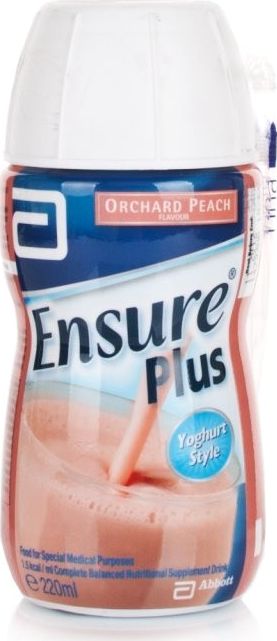 Ensure, 2102[^]0070411 Plus Yoghurt Orchard Peach