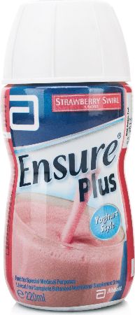 Ensure, 2102[^]0070413 Plus Yoghurt Strawberry Swirl