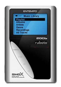Rubato 20GB MP3 Player