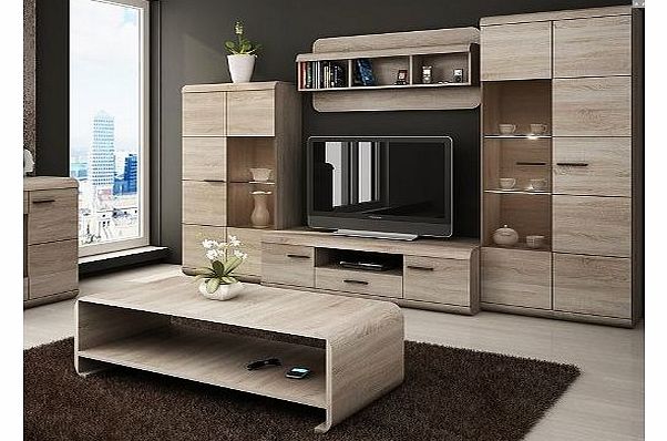 LUKA - Modern set - TV Table - Entertainment Unit - TV stand - Living Room Furniture Set