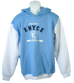 E-96 Hooded Sweatshirt Blue