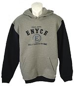Enyce E-96 Hooded Sweatshirt Grey Size XXX-Large