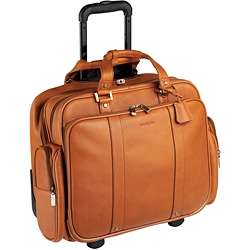 Enzo Rossi Trolley case in new correspondence leather