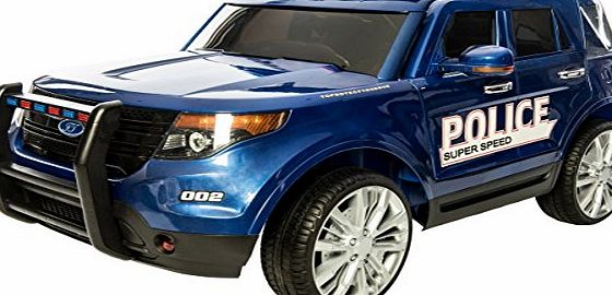 Epic Kids Police Range Rover Sport HSE Style 4x4 12v Electric / Battery Ride on Car Jeep - Blue