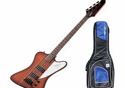Epiphone Thunderbird IV Bass Guitar with Rok Sak