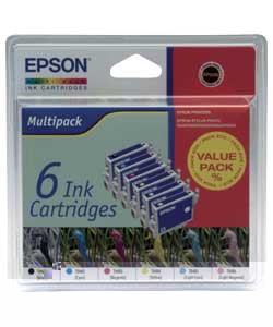 Epson 6 Pack TO4814 Ink Cartridges