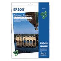 Epson A4 Premium Semigloss Photo Paper (20 Sheets)