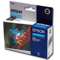 Epson C13T054240 OEM Cyan Ink Cartridge