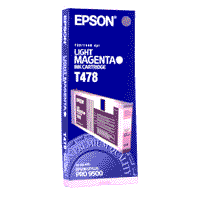 Epson C13T478011 OEM Light Magenta Inkjet Cartridge