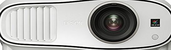 Epson EH-TW6600W Home Cinema/Gaming Projector (Full HD, 3LCD, 1080p, 3D, 70000:1 Contrast, 2500 Lumens, Wireless HD) - White
