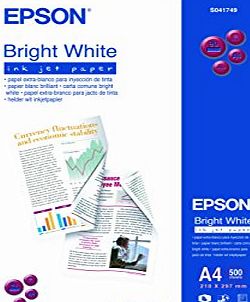 S041749 A4 Bright White Inkjet Paper (500 Sheets)
