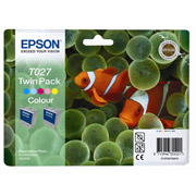 Epson T027 Colour Twin Pack