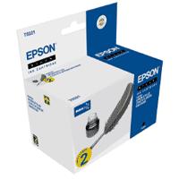 Epson T0321 Black Ink Cartridge (Twin Pack) for