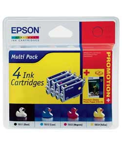 Epson TO55140 Ink and Paper Pack