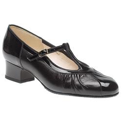 Equity Female Evelyn Leather Upper in Black, Brown
