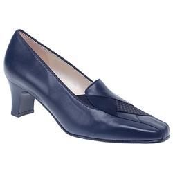 Female Vienna Leather Upper Casual in Black, Navy