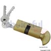 35/35 Brass Clam Euro Thumbturn Cylinder