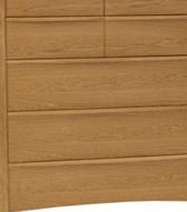 ercol Savona 7 Drawer Tall Wide Chest