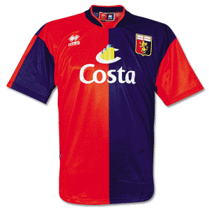 Errea 03-04 Genoa Home shirt