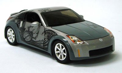 Nissan 350 Z (Tokyo Drift) in Silver and Black