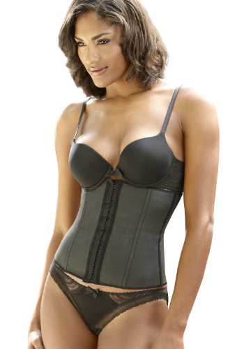 Ipanema Corset, Posture and Back Support, Firm Shaping Corset, Black, Large (UK 14-16)