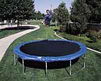 Eskimo 12ft Airzone Trampoline with Safety Enclosure