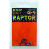 : Barbed Raptor Hooks G4 Size 2