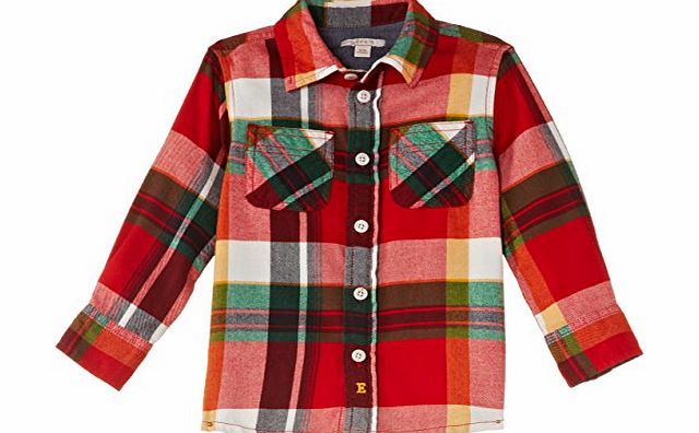 Esprit Boys 094EE8F002 Shirt, Multicoloured, 8 Years (Manufacturer Size:128 )