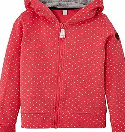 Esprit  Girls Star AOP Sweatshirt, Coral Red, 6 Years (Manufacturer Size:116 )