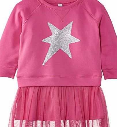 Esprit Girls 084EE7E006 Dress, Pink Spotlight, 8 Years (Manufacturer Size:128 )