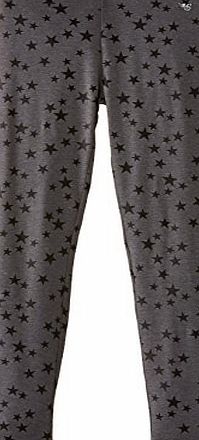 Esprit Girls 114EE5B004 Starred Trousers, Storm Grey Melange, 9 Years (Manufacturer Size:X-Small)