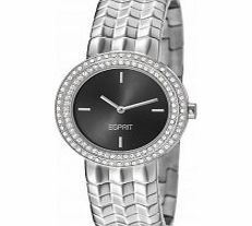 Esprit Ladies Moonlite Silver Crystals Set Watch