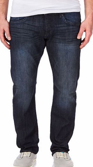 Esprit Mens Esprit Slim Jeans - Dark Blue Tinted