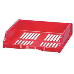 Transit Letter Tray 245x330x60mm Red