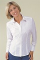 stretch semi-fitted cotton shirt