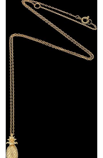 Estella Bartlett Pineapple Gold Plated Pendant