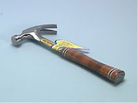 E16C C/Claw Hammer Leather Grip 16Oz