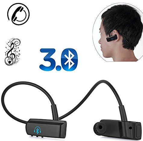 eSynic Bluetooth 3.0 Wireless Stereo Headphone Headset Sports Earphone For Smart phone Tablet TV with Bulit-in Rechargeable Battery