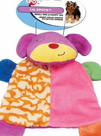 ETHICAL PRODUCT s Spot Lil Spots Plush Blanket Toys Assorted Soft Pet Dog Toy 7in