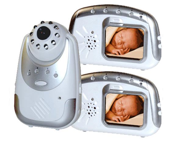 Ethos Baby Monitors Ethos Twin Parent Baby Video Monitor 2.4`