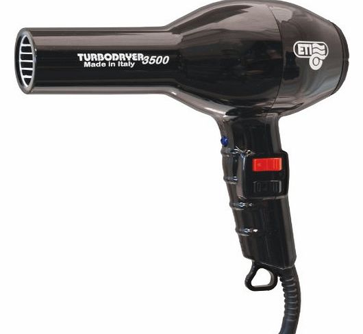 ETI Turbodryer 3500 Professional Salon Hair Dryer - Black