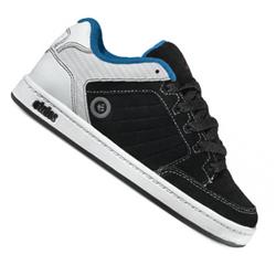 etnies Boys Sheckler Skate Shoes -White/Blue/Black