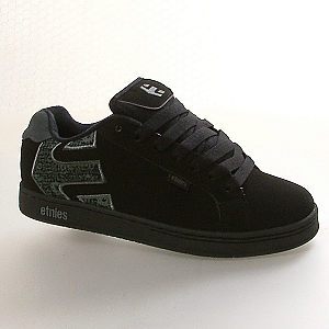 Fader Skate Shoes - Black/Grey