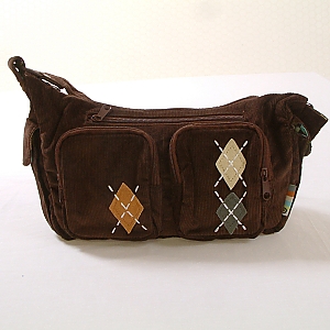 Andre Hand Bag - Brown